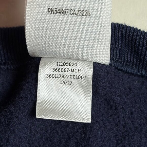 Pink by Victoria's Secret University of Michigan M GO BLUE Sweatshirt - Size XS - Picture 6 of 9